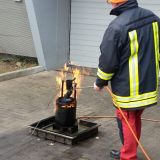 Gefahren beim Fettbrand