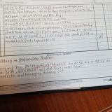 Der Eintrag im Logbuch mit der Position